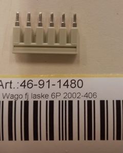 Splice Wago 6-Poles 2002-406